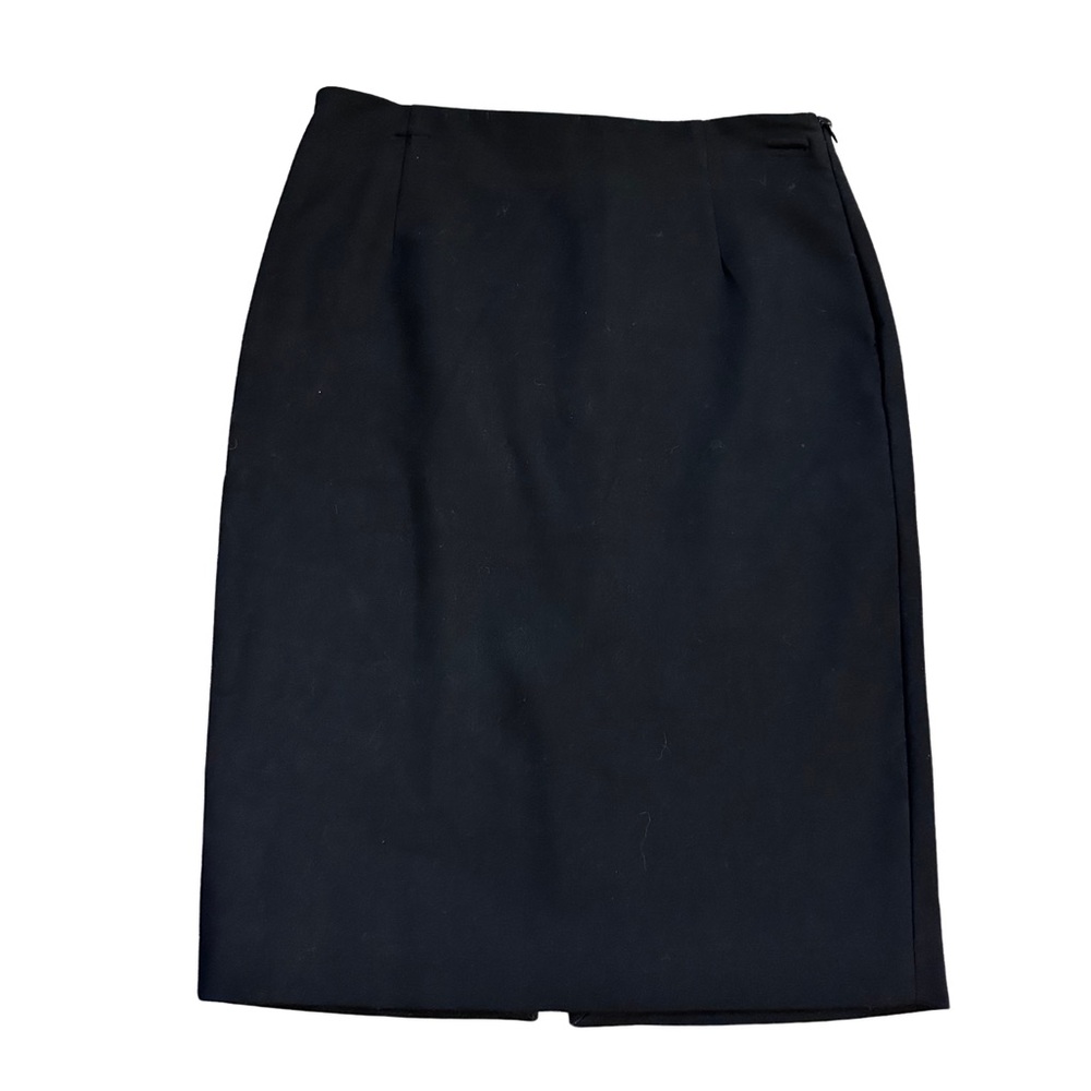 Massimo Dutti Black Pencil Skirt